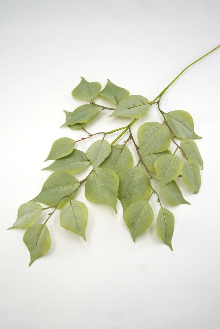 Green, artificial rose leaf spray - Exclusive - Greenery MarketArtificial Flora83493-LT.GN