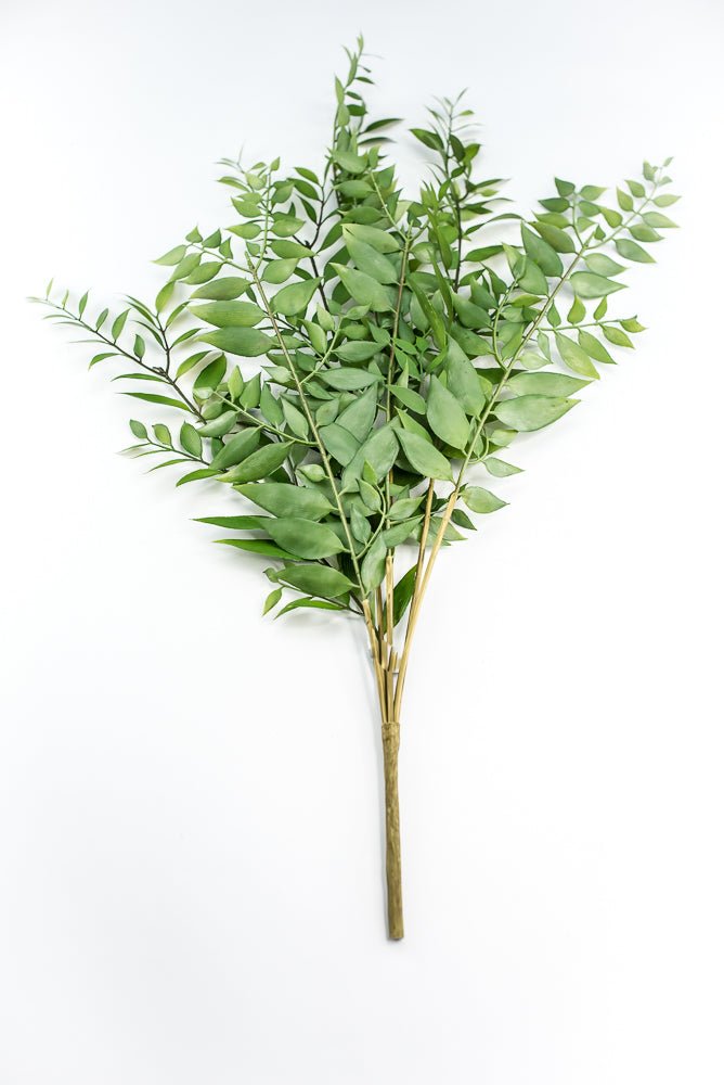 Green , Artificial Smilax Leaves Bush - Greenery Market220204