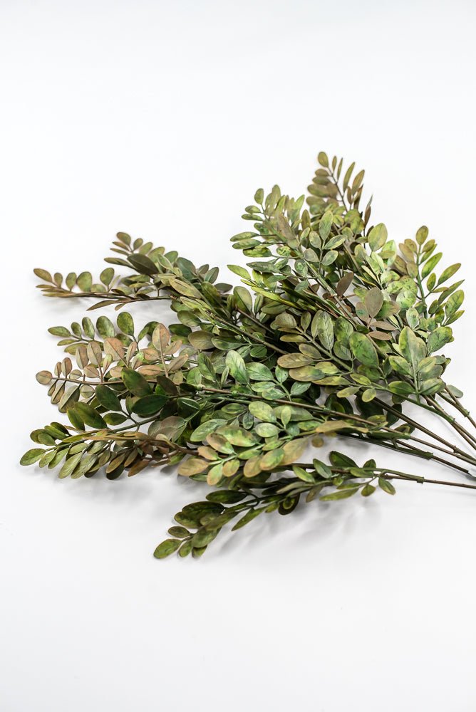 Green Brown Leaves Bush - Greenery Market57317SAGE