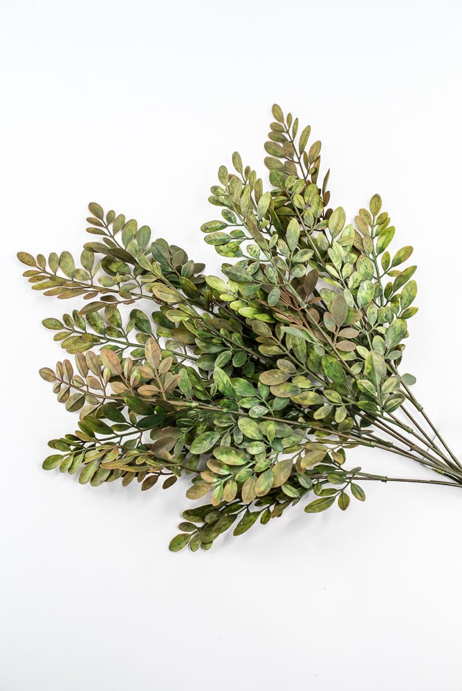 Green Brown Leaves Bush - Greenery Market57317SAGE