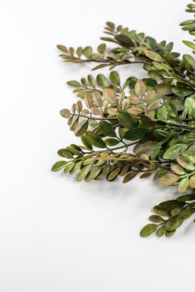 Green Brown Leaves Bush - Greenery Market57317SAGE