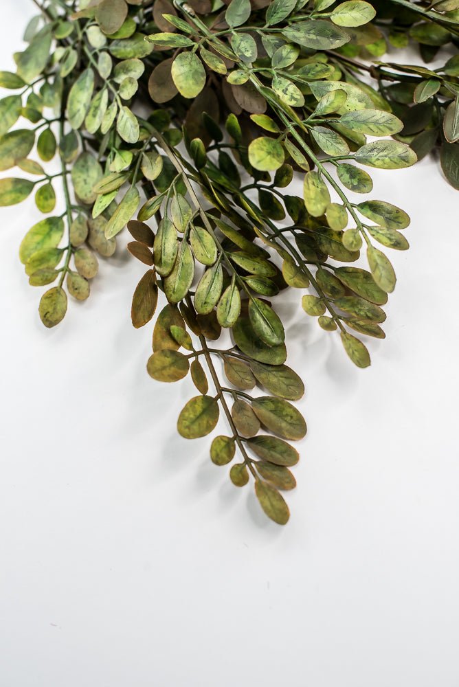 Green Brown Leaves Bush - Greenery Market57317SAGE