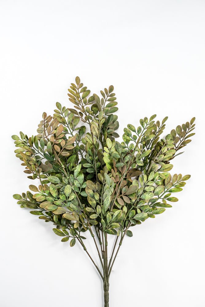 Green Brown Leaves Bush - Greenery Market57317SAGE