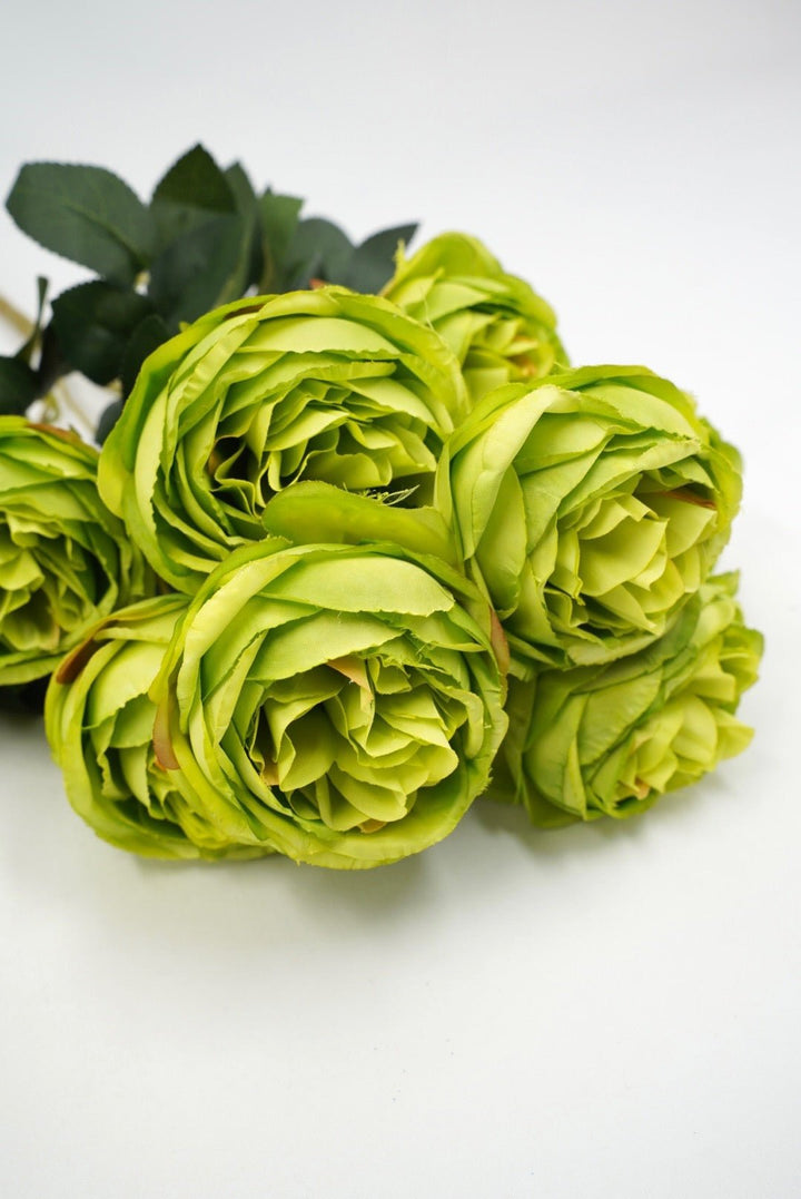 Green Cabbage Rose Bush - 17.5" - Greenery MarketArtificial Flowers35133SAGE