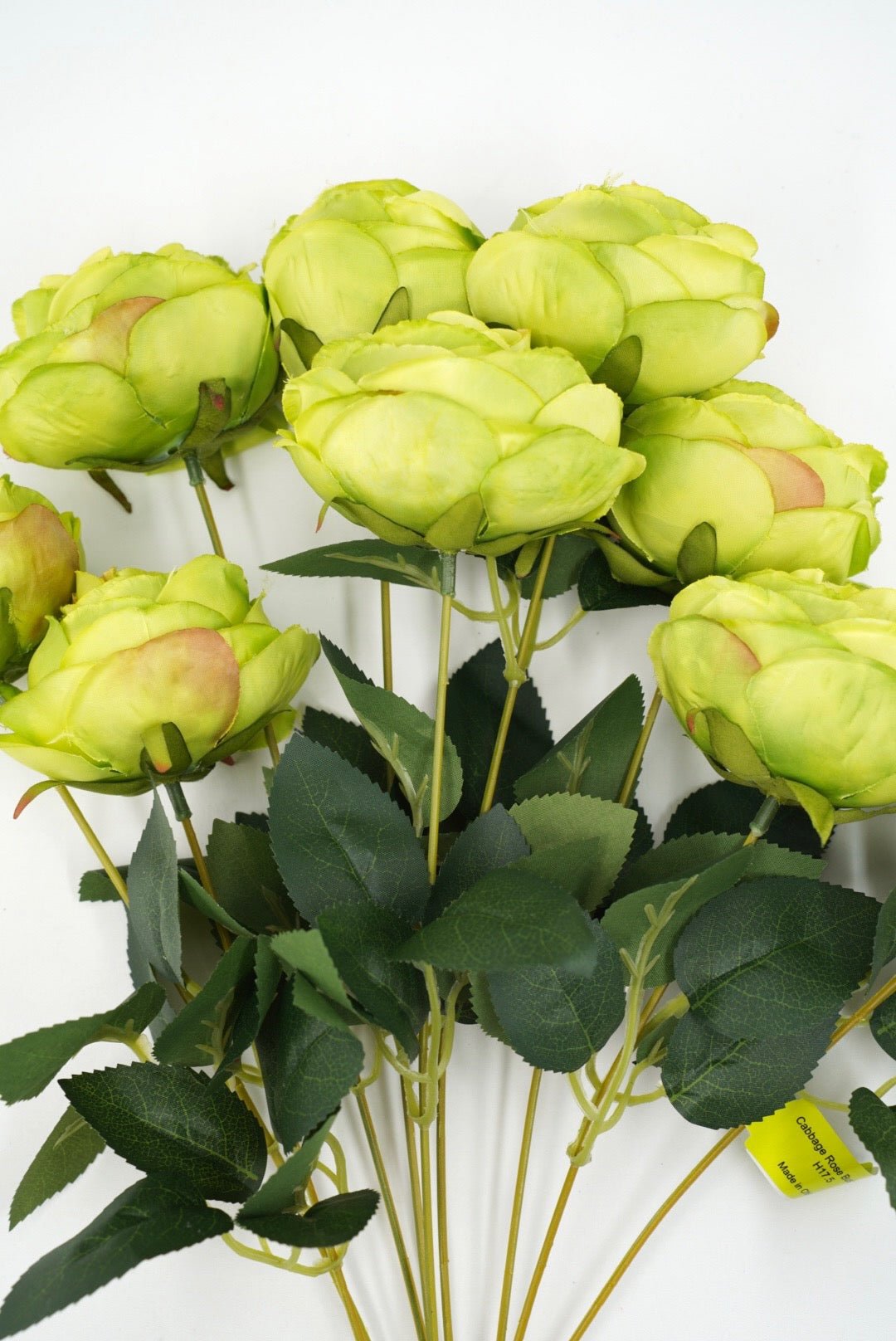 Green Cabbage Rose Bush - 17.5" - Greenery MarketArtificial Flowers35133SAGE