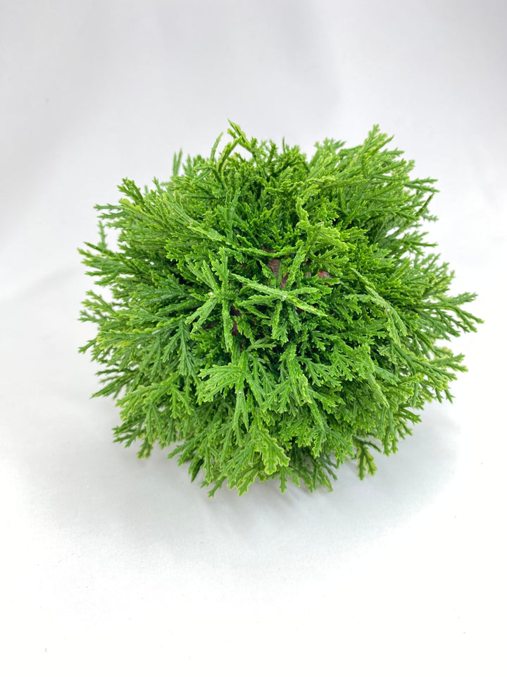 Green Cedar Orb Ball - 7" - Greenery Market2829138GR