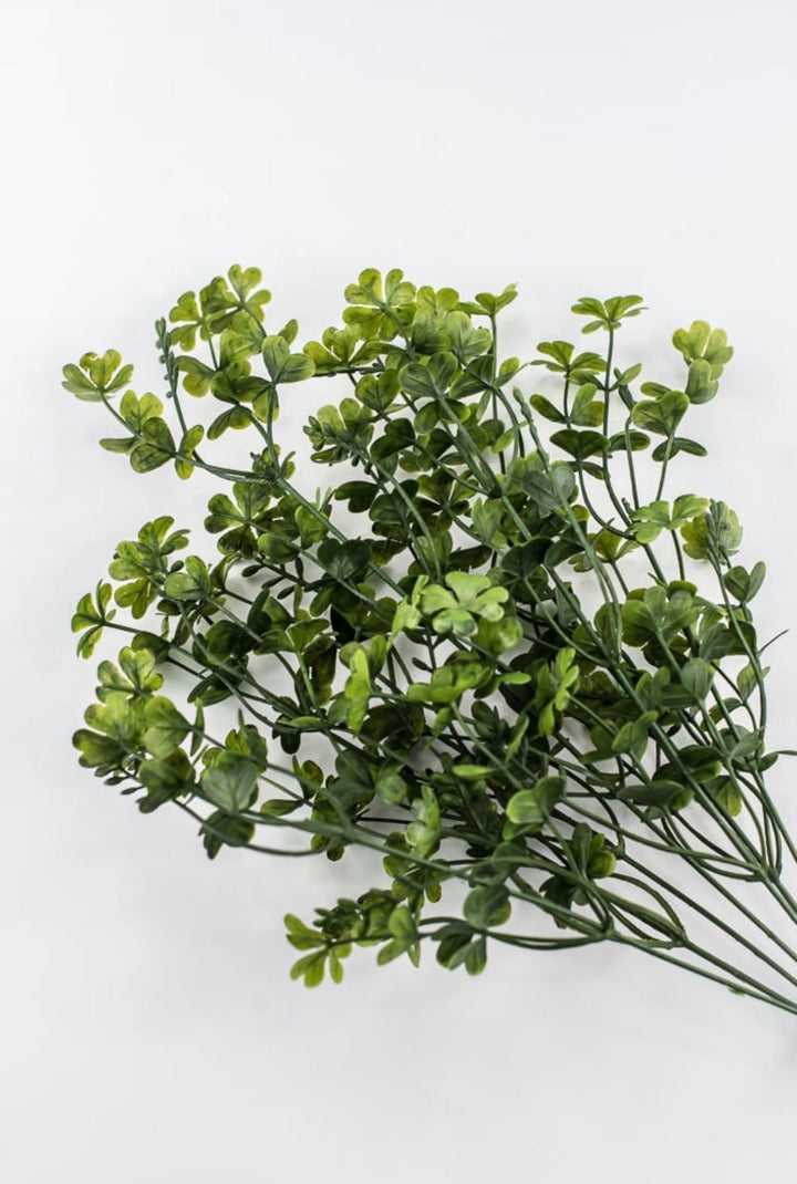 Green Clover Leaves Bush - 21" - Greenery Market13683GN