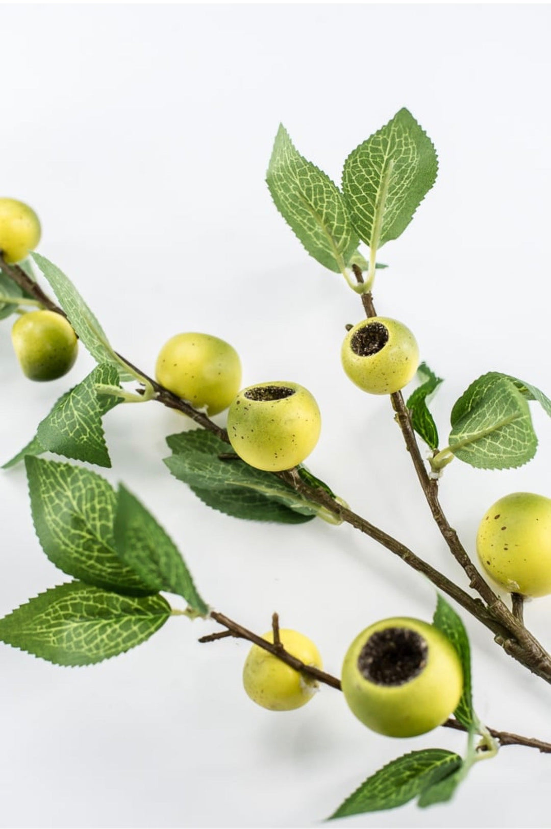 Green Crab Apple Berries Spray - 32" - Greenery Market64022GN