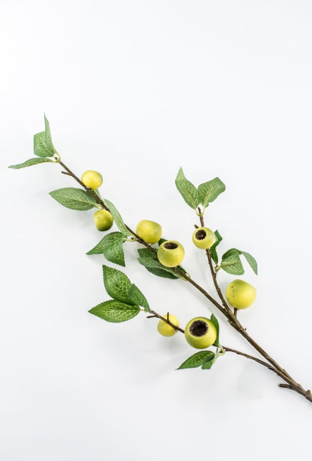 Green Crab Apple Berries Spray - 32" - Greenery Market64022GN