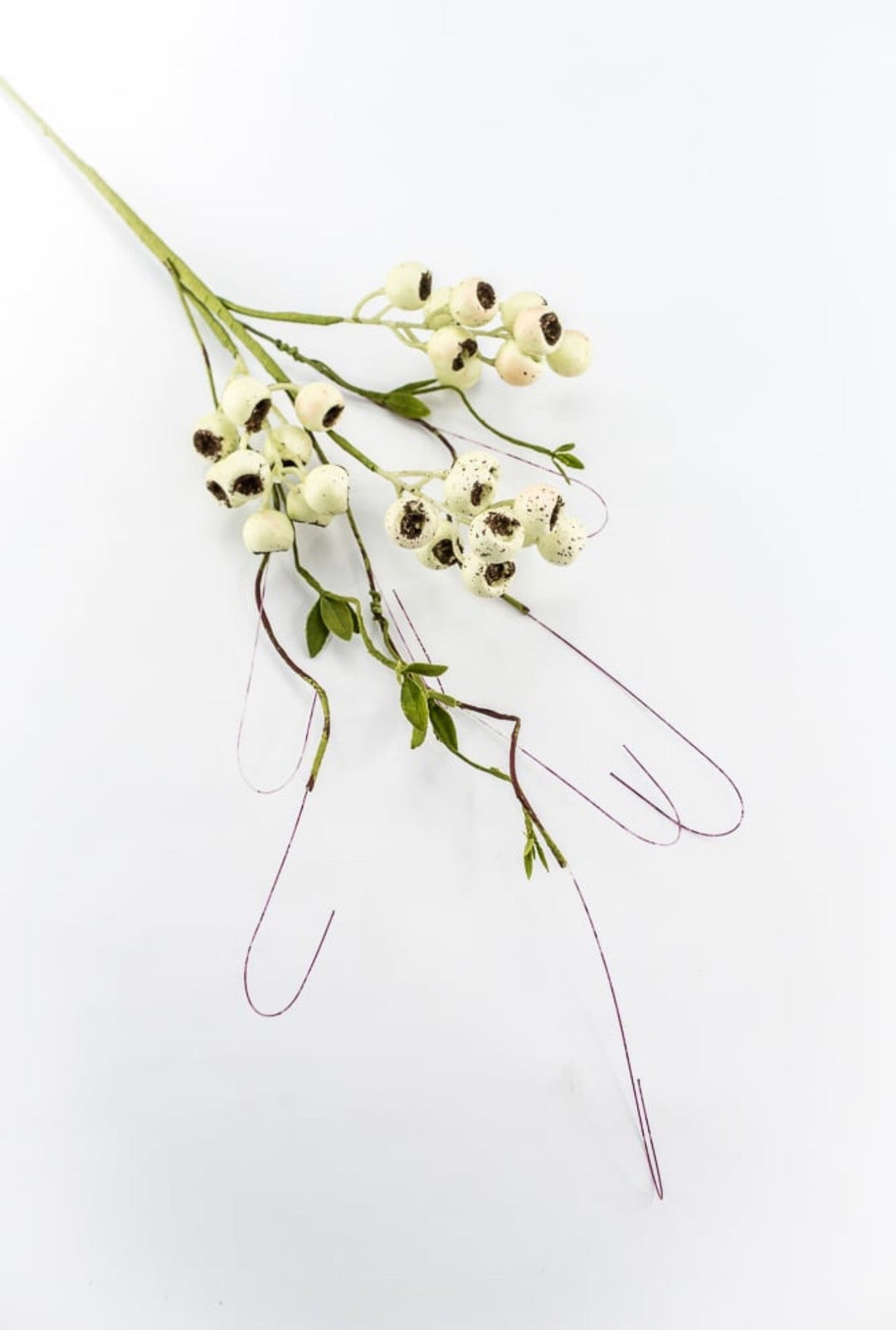 Green Cream Berry Twig Spray - 26" - Greenery Market63942GN