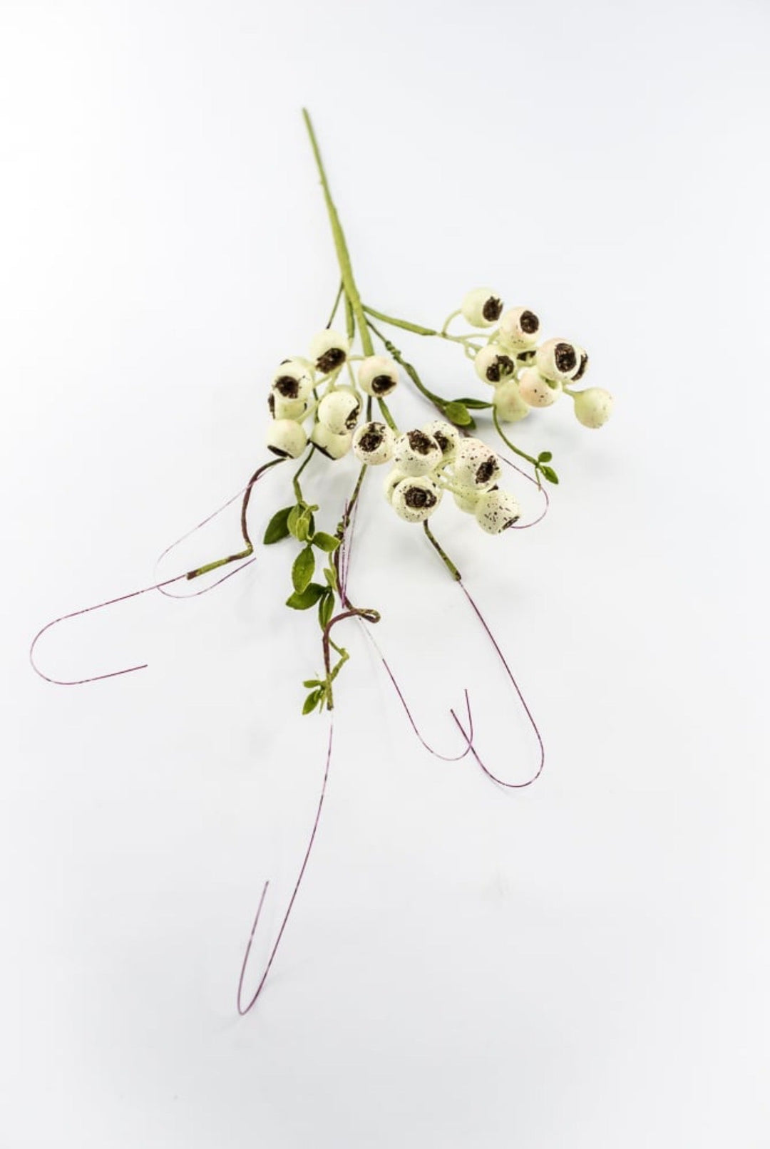 Green Cream Berry Twig Spray - 26" - Greenery Market63942GN