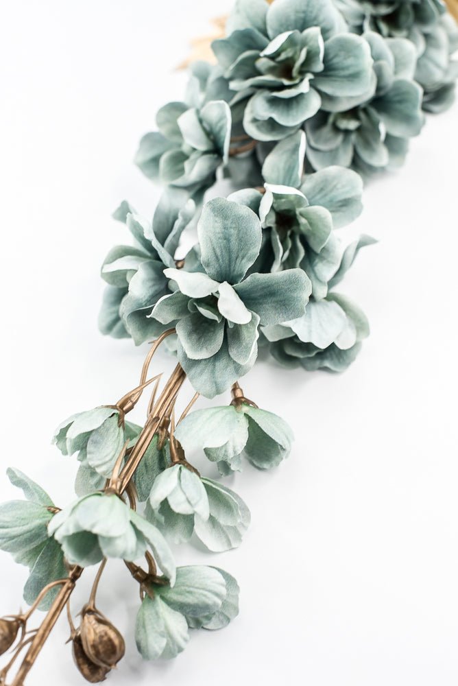 Green Delphiniums Artificial Flower Stem - Greenery MarketArtificial Flora85318 - TQ