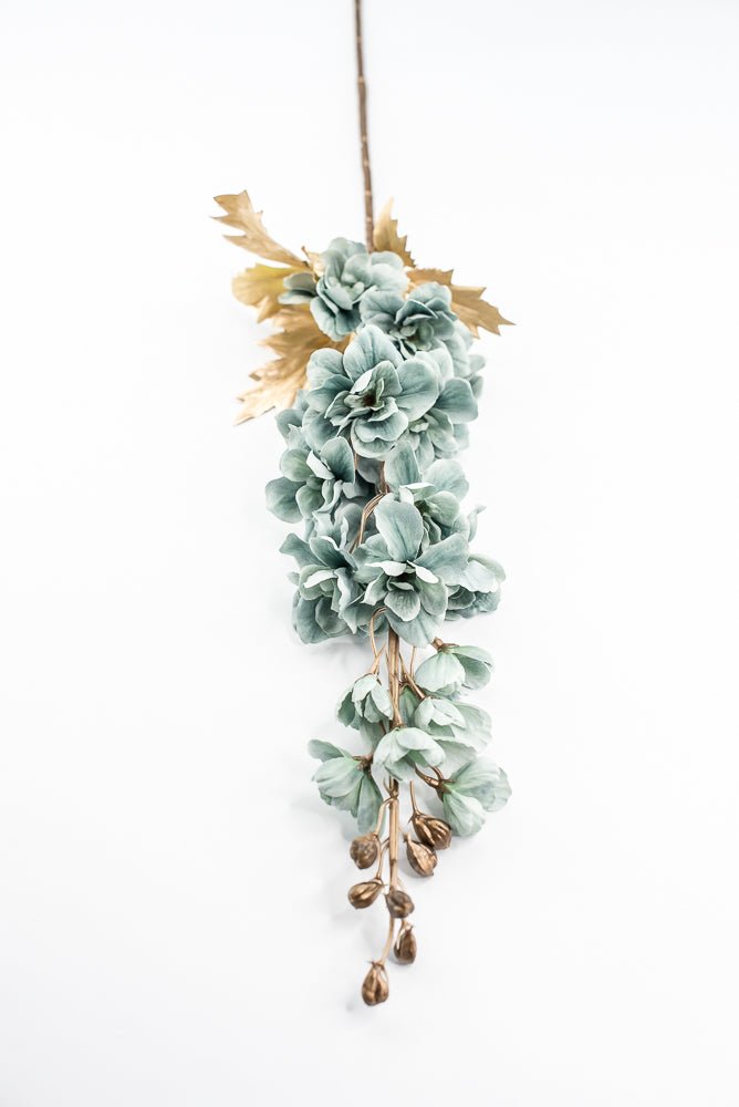 Green Delphiniums Artificial Flower Stem - Greenery MarketArtificial Flora85318 - TQ