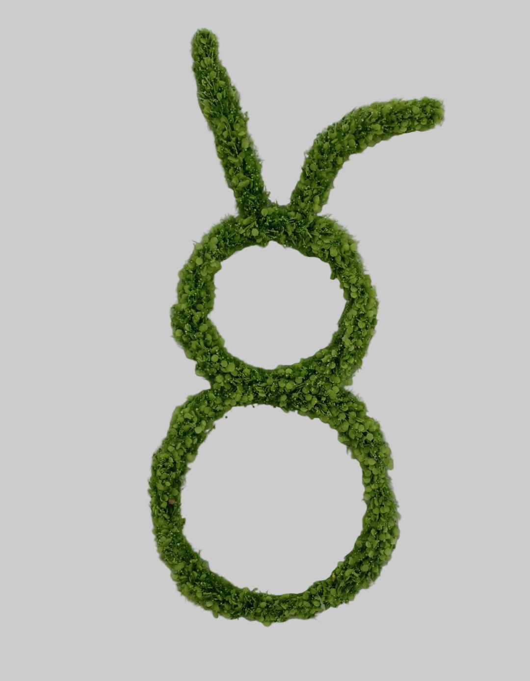 Green Easter Bunny Wreath - 20" - Greenery Market65421-GN