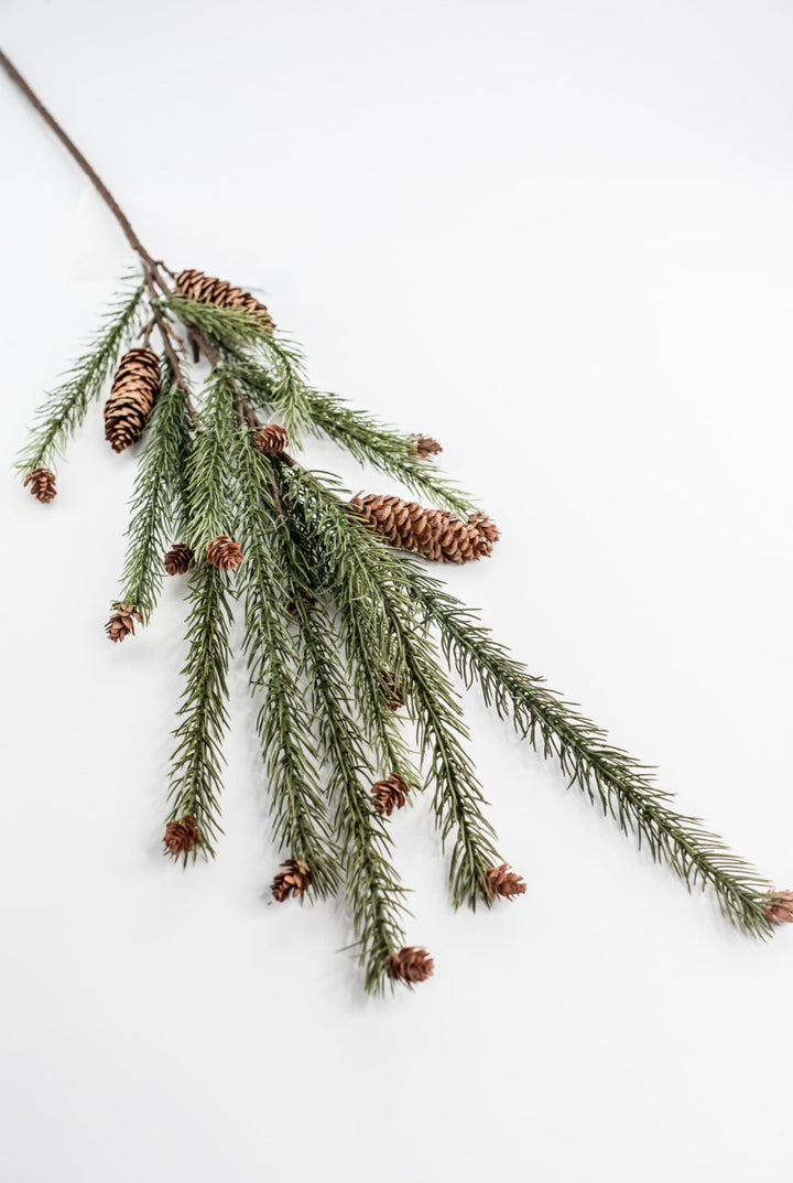 Green Fir Pinecone Spray - Greenery Market86402GN