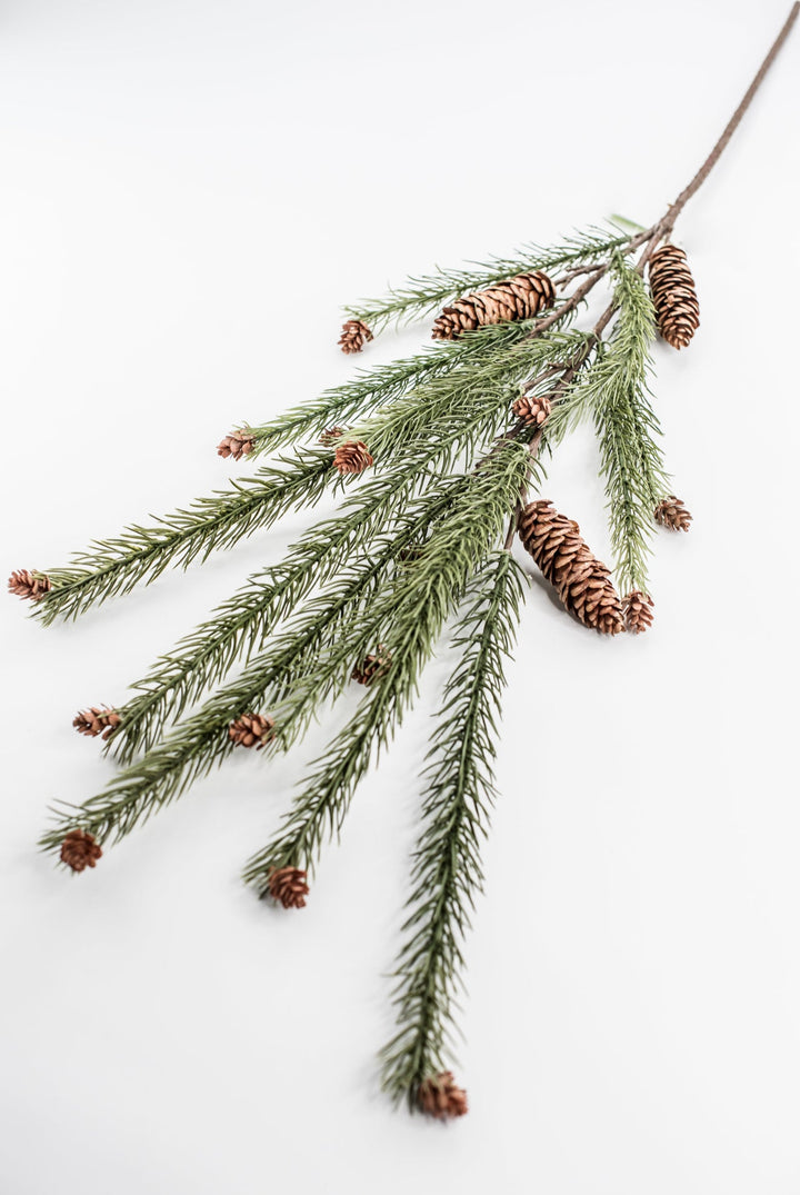Green Fir Pinecone Spray - Greenery Market86402GN