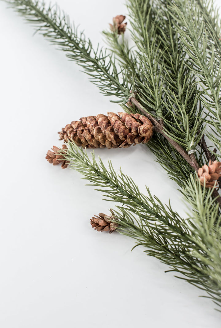 Green Fir Pinecone Spray - Greenery Market86402GN