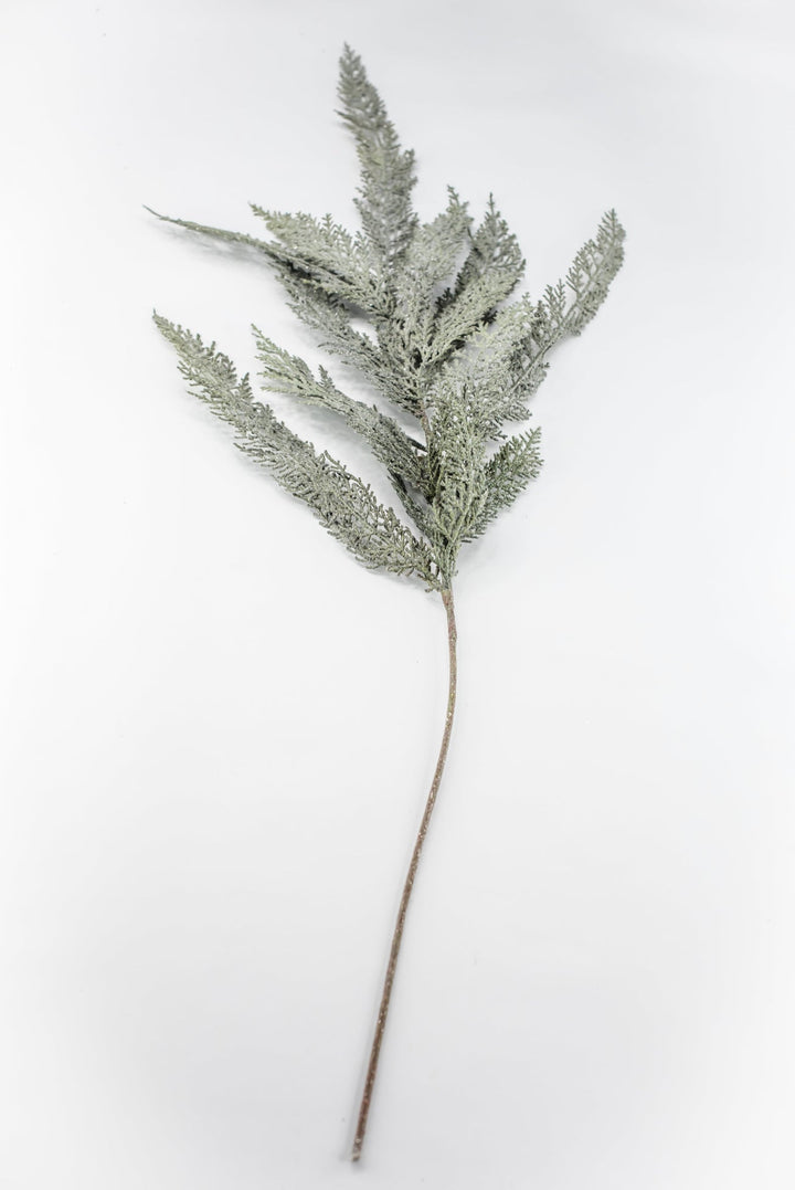 Green Frosted Cedar Spray - 40" - Greenery MarketYSC410-GR/FS