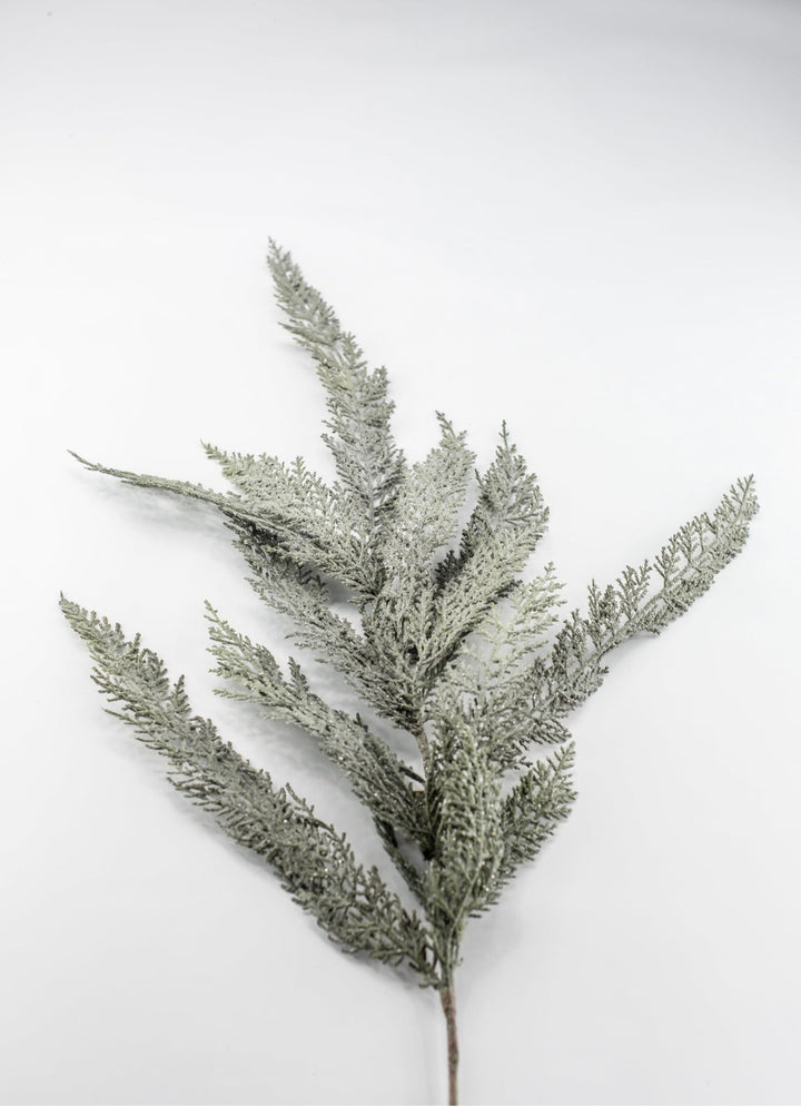 Green Frosted Cedar Spray - 40" - Greenery MarketYSC410-GR/FS
