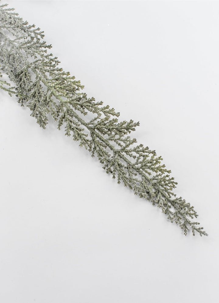 Green Frosted Cedar Spray - 40" - Greenery MarketYSC410-GR/FS
