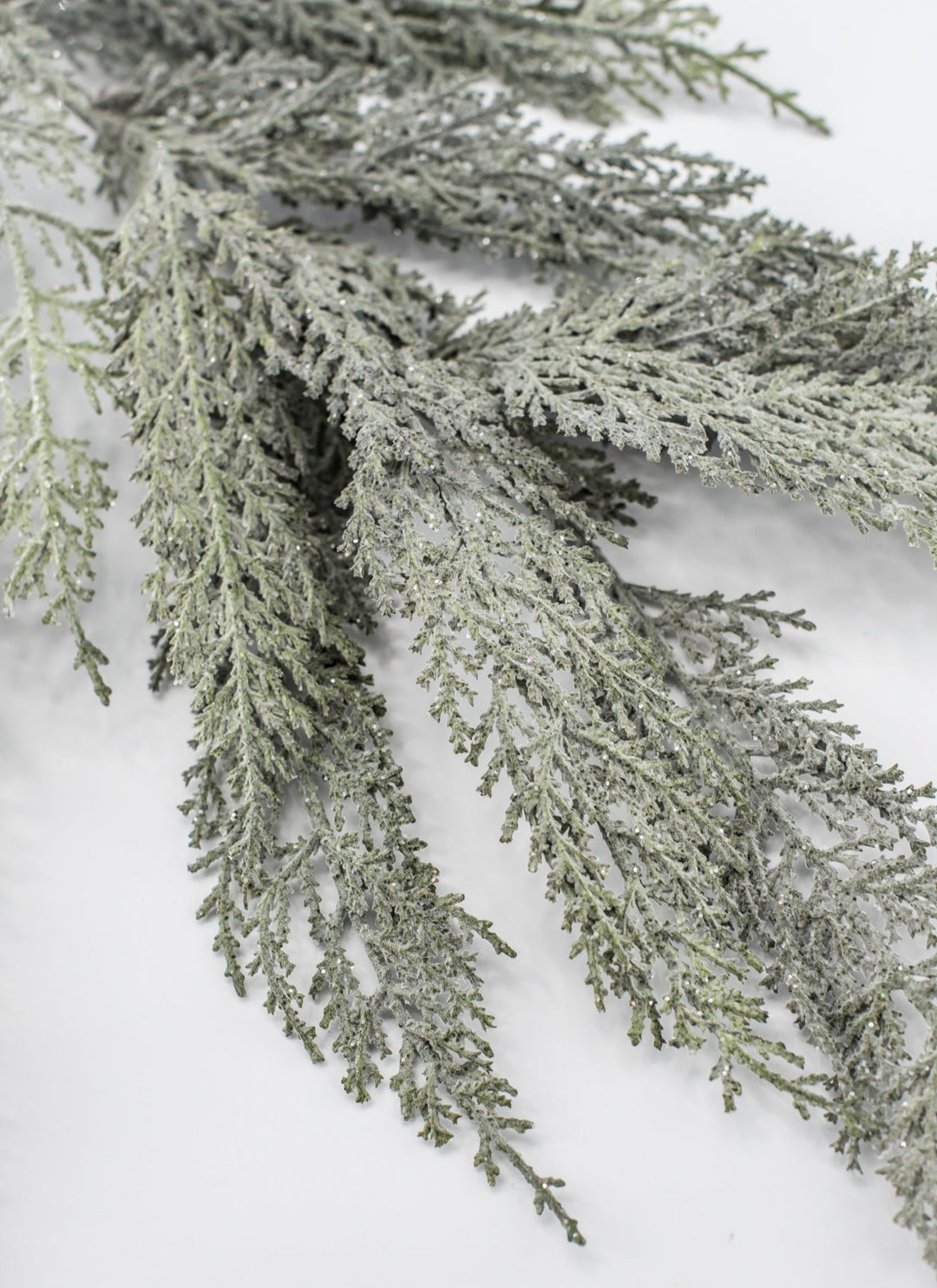 Green Frosted Cedar Spray - 40" - Greenery MarketYSC410-GR/FS