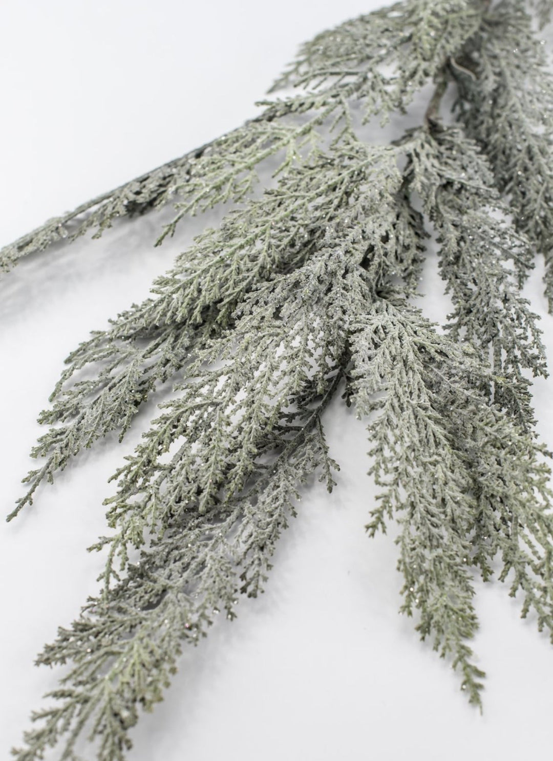 Green Frosted Cedar Spray - 40" - Greenery MarketYSC410-GR/FS