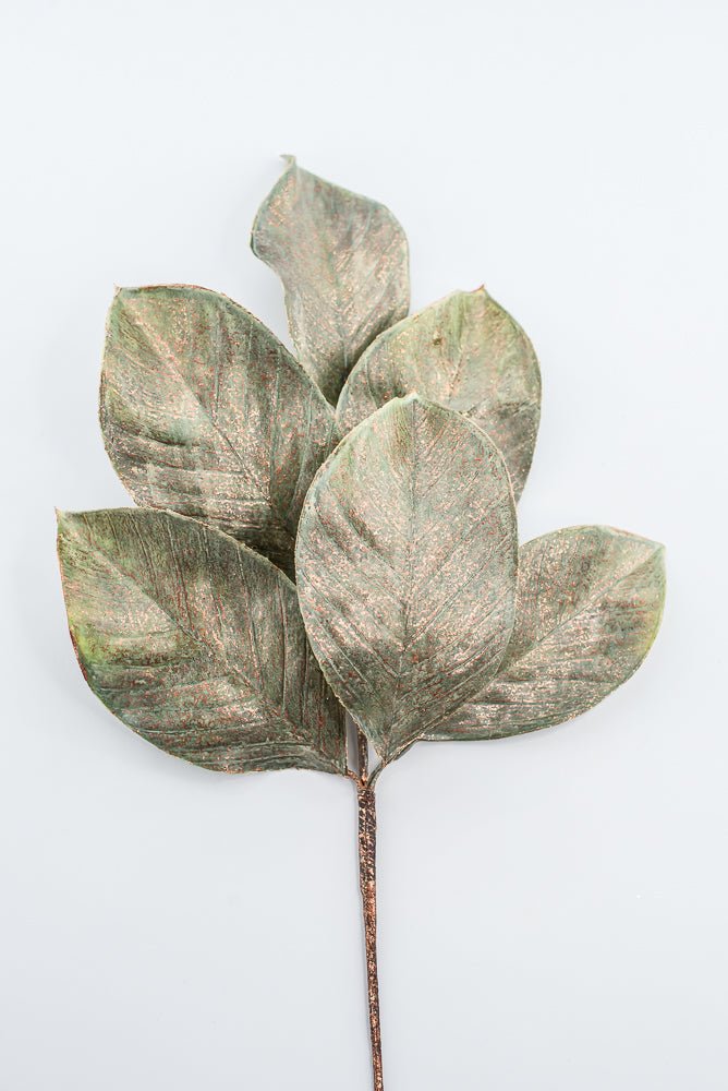 Green & Gold Magnolia Leaf Spray - 20" - Greenery MarketXAS204-GR/GO