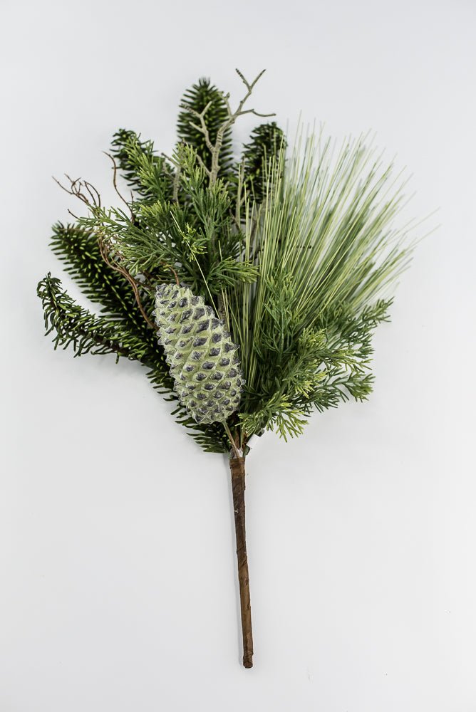 Green Long Needle Pine With Pinecone - 18" - Greenery MarketΥΚΝ050-GR