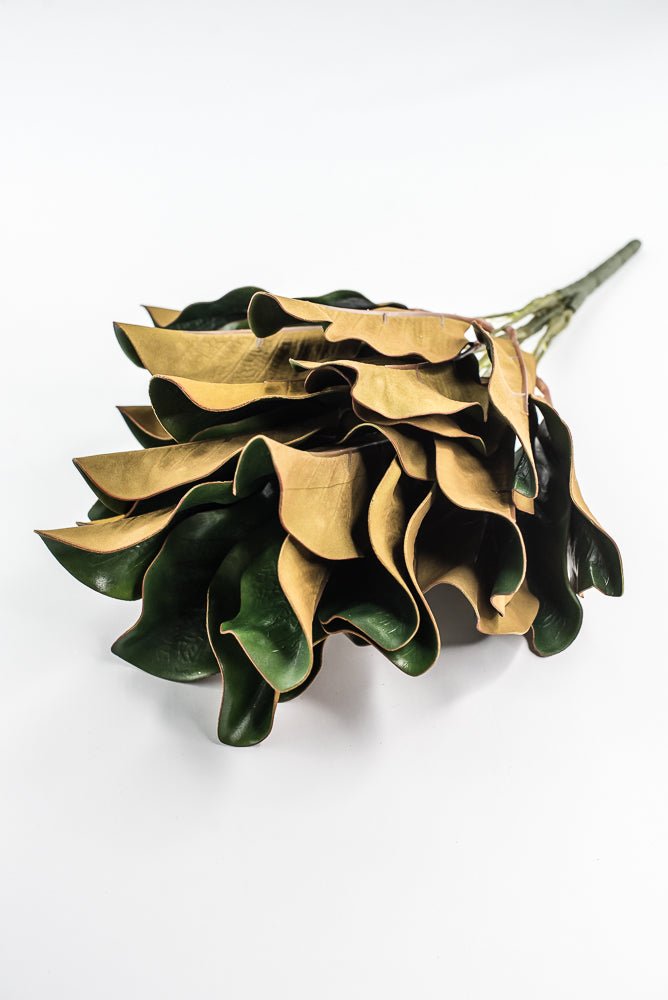 Green Magnolia Leaf Bush - 18" - Greenery MarketFL3273G