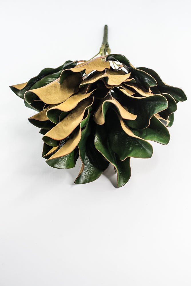 Green Magnolia Leaf Bush - 18" - Greenery MarketFL3273G