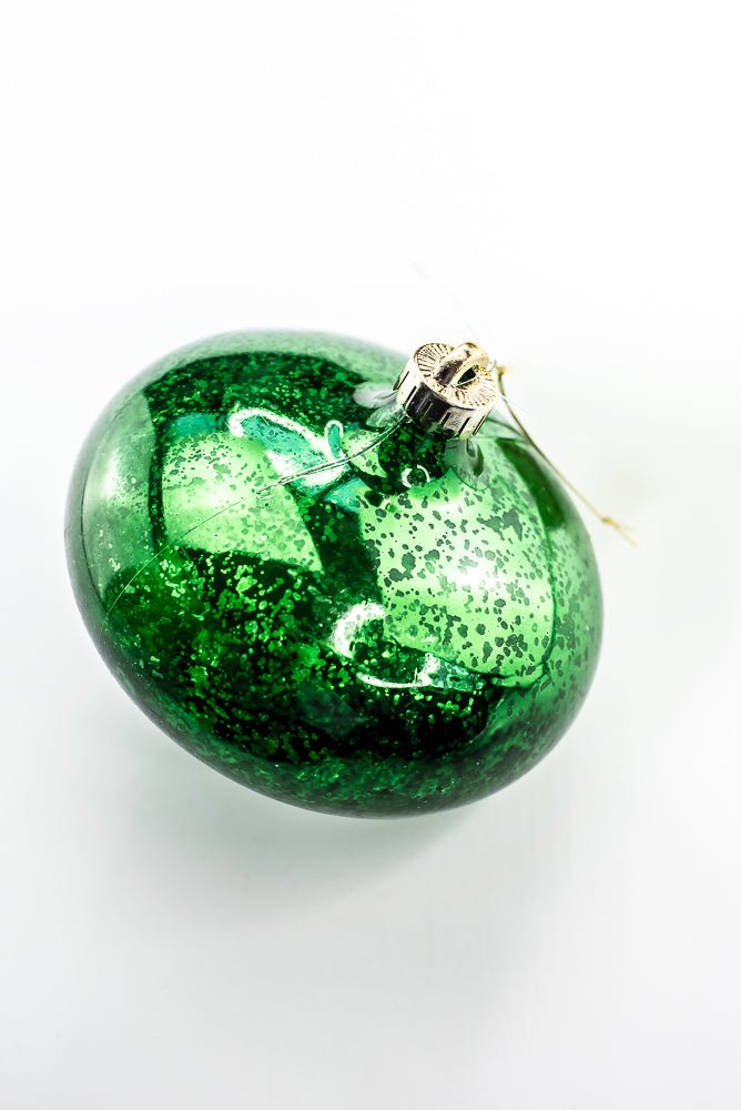 Green Metallic Ornament Onion - Greenery Market85951GN