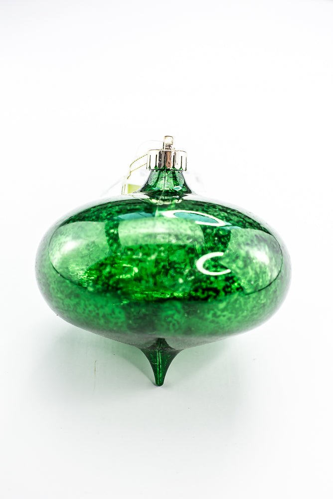 Green Metallic Ornament Onion - Greenery Market85951GN