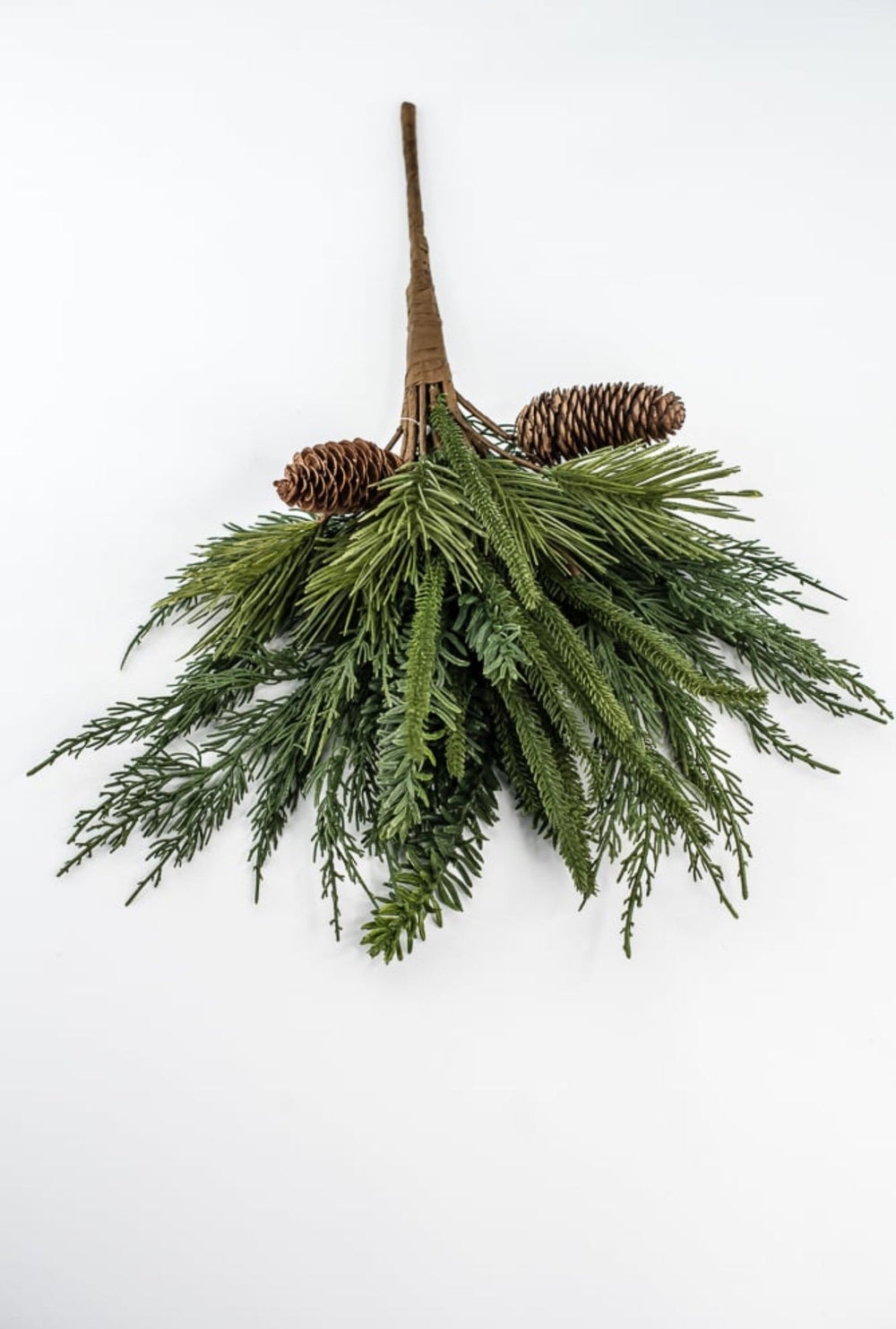 Green Mixed Holiday Soft Touch Greenery Bundle - 20" - Greenery MarketXP1752G