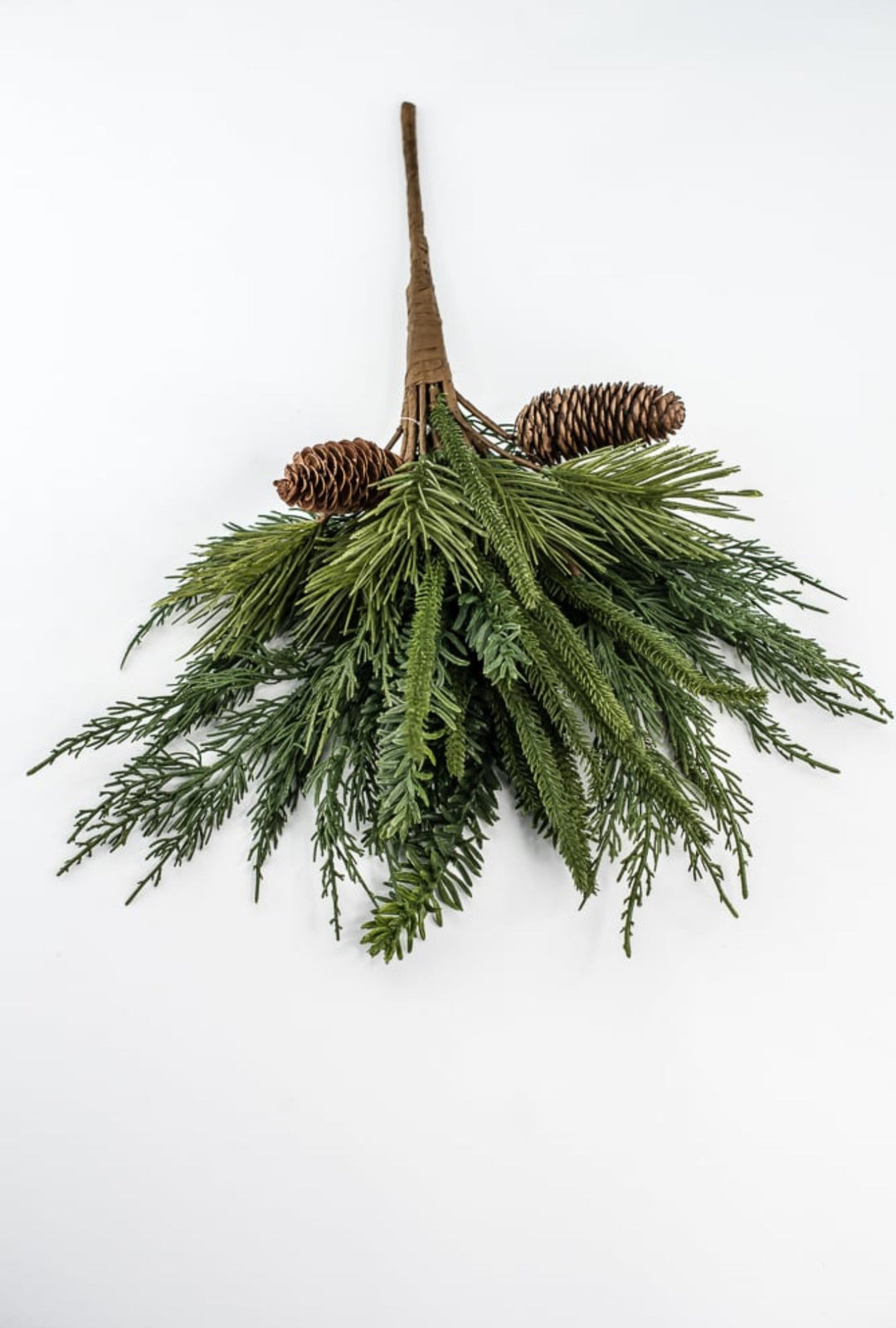 Green Mixed Holiday Soft Touch Greenery Bundle - 20" - Greenery MarketXP1752G