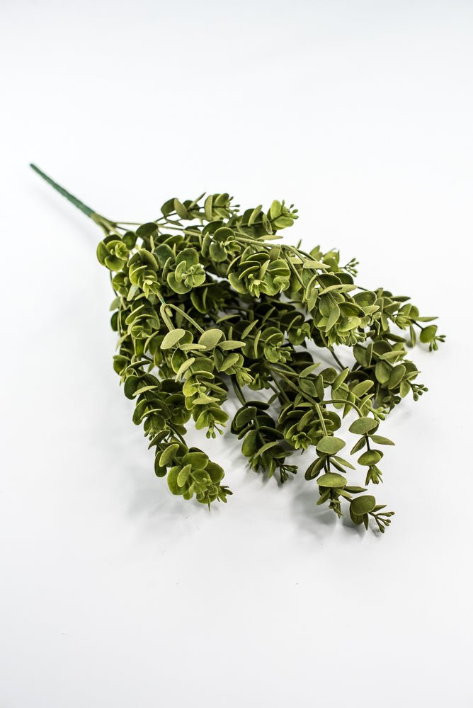 Green Moss Eucalyptus Bush - Greenery Market13643GN
