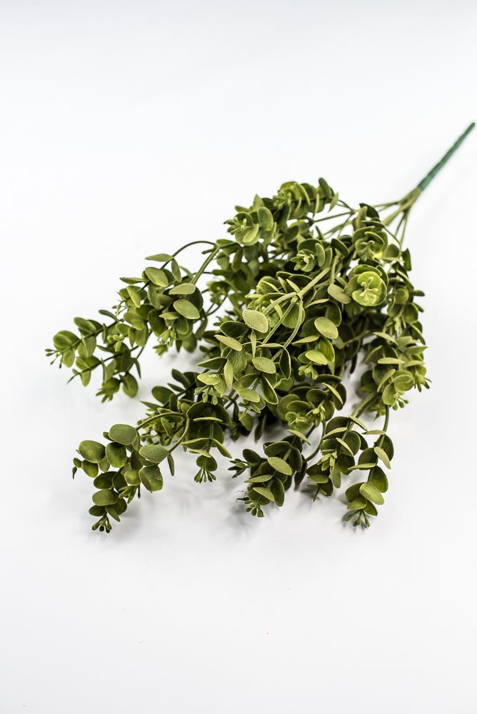 Green Moss Eucalyptus Bush - Greenery Market13643GN