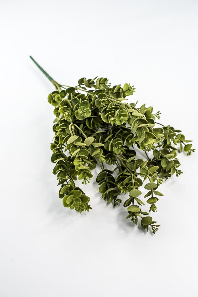 Green Moss Eucalyptus Bush - Greenery Market13643GN