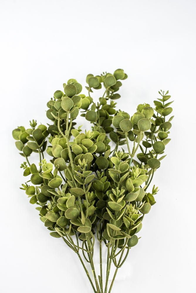 Green Moss Eucalyptus Bush - Greenery Market13643GN