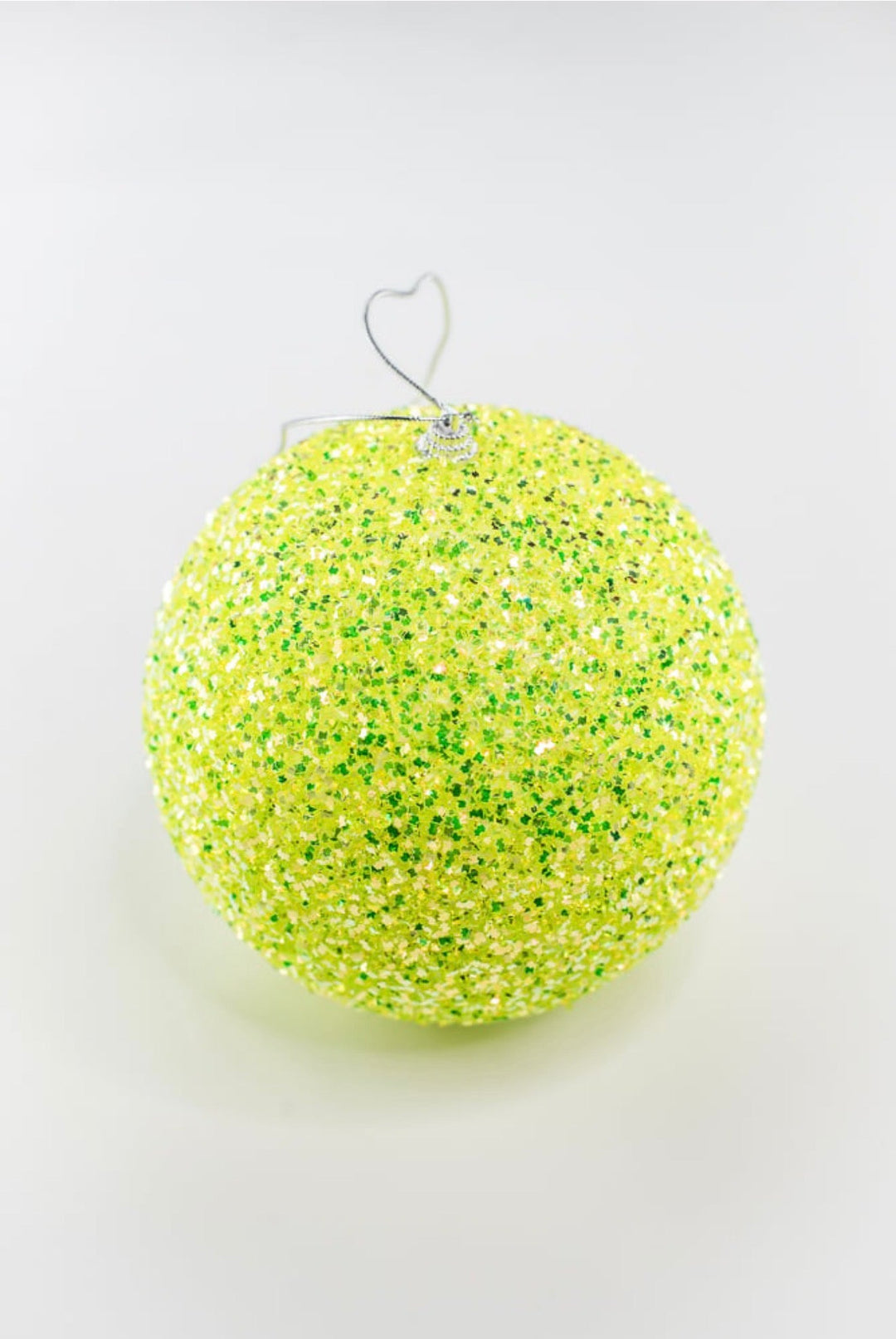 Green Ornament Frizzy Ball - 6" - Greenery Market63985GN