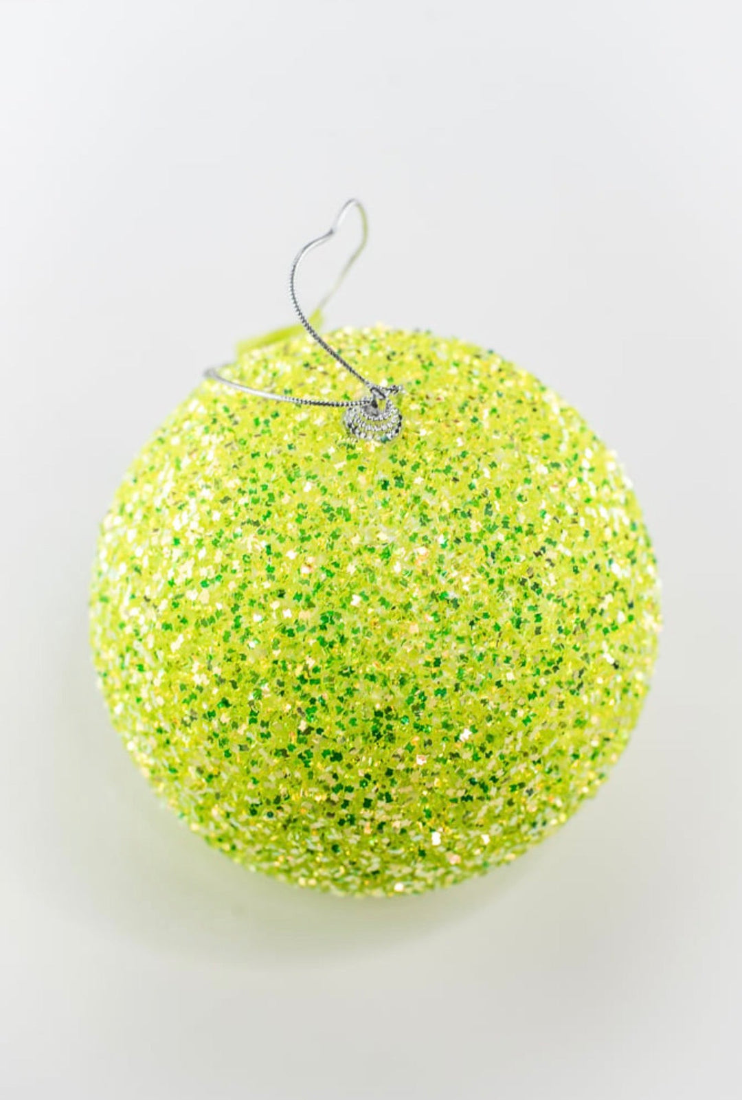 Green Ornament Frizzy Ball - 6" - Greenery Market63985GN