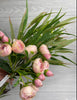 Green pink, Eucalyptus with seed greenery bush - Greenery Market26961