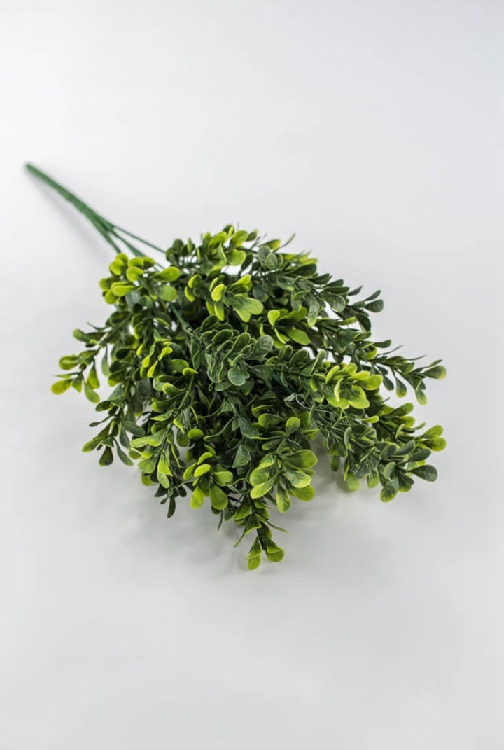 Green Plastic BoxWood Bush - 15" - Greenery MarketArtificial Flowers13263GN