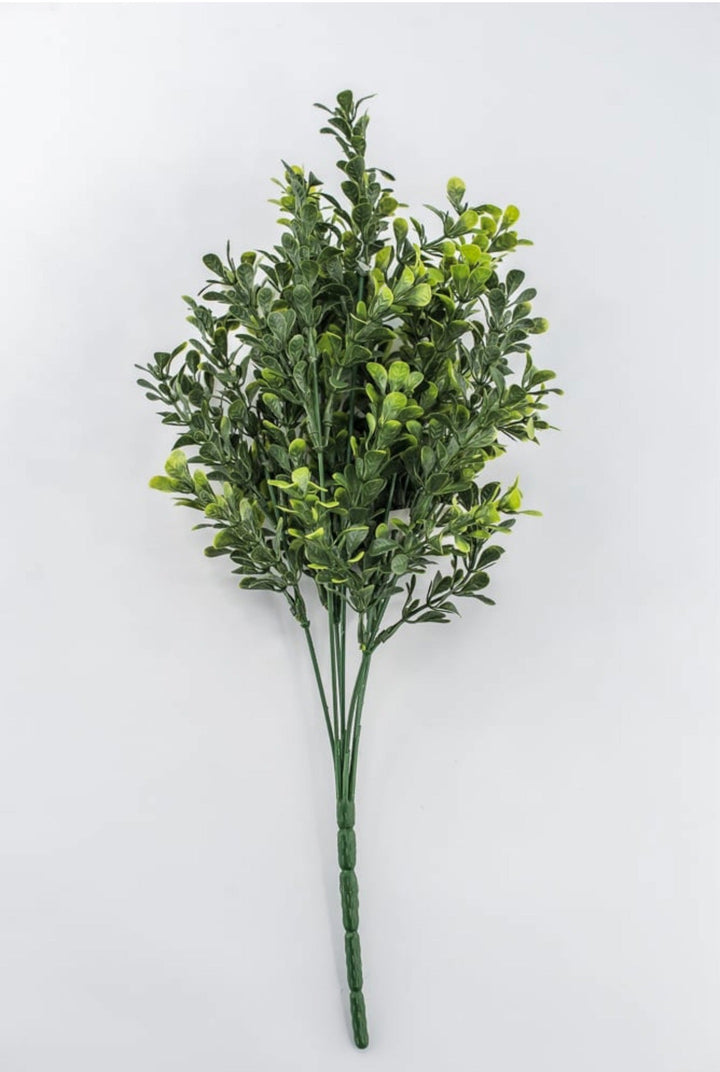 Green Plastic BoxWood Bush - 15" - Greenery MarketArtificial Flowers13263GN