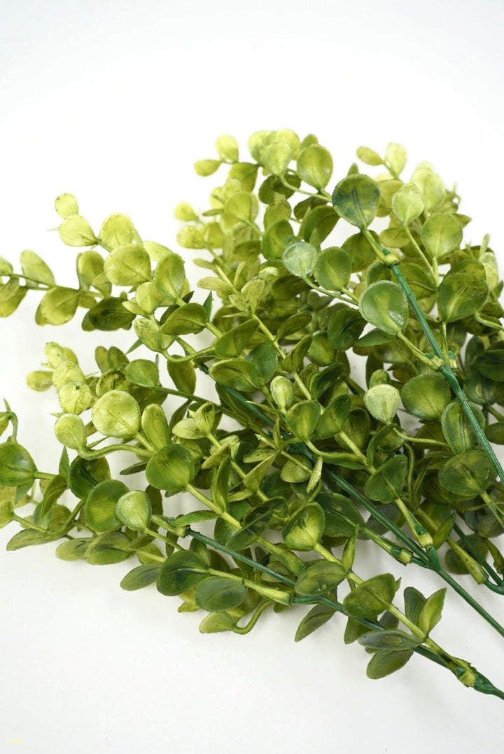 Green Plastic Eucalyptus Bush - 14.5" - Greenery MarketArtificial Flowers13688GN