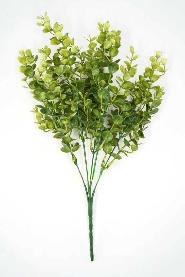 Green Plastic Eucalyptus Bush - 14.5" - Greenery MarketArtificial Flowers13688GN