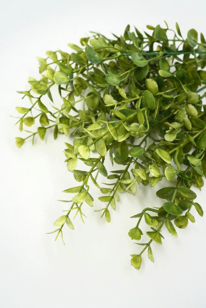 Green Plastic Eucalyptus Bush - 14.5" - Greenery MarketArtificial Flowers13688GN