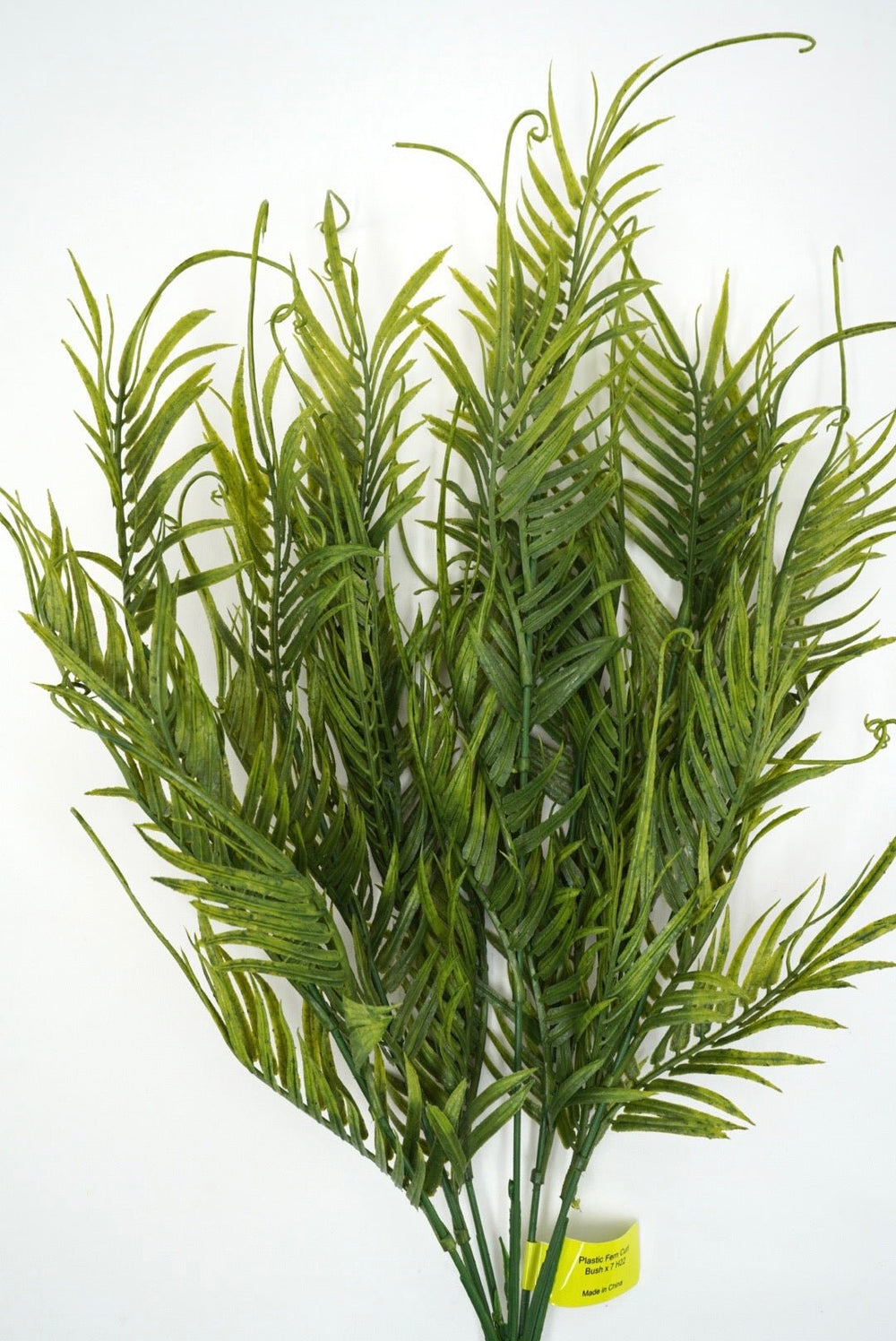 Green Plastic Fern Curl Bush - 22" - Greenery MarketArtificial Flowers13684GN