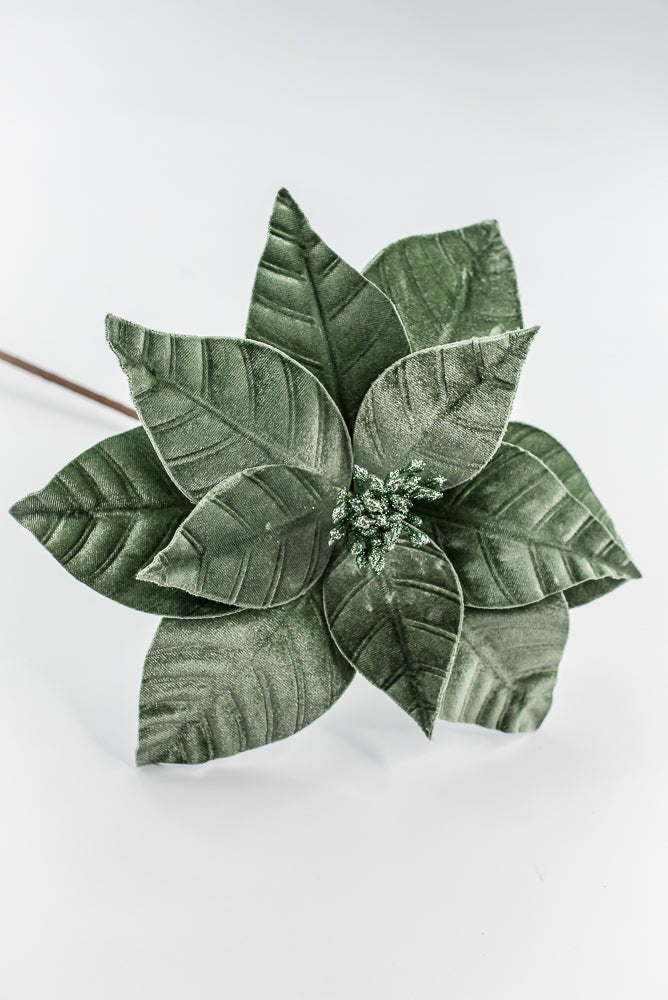 Green Poinsettia Stem - Greenery Market86612GN