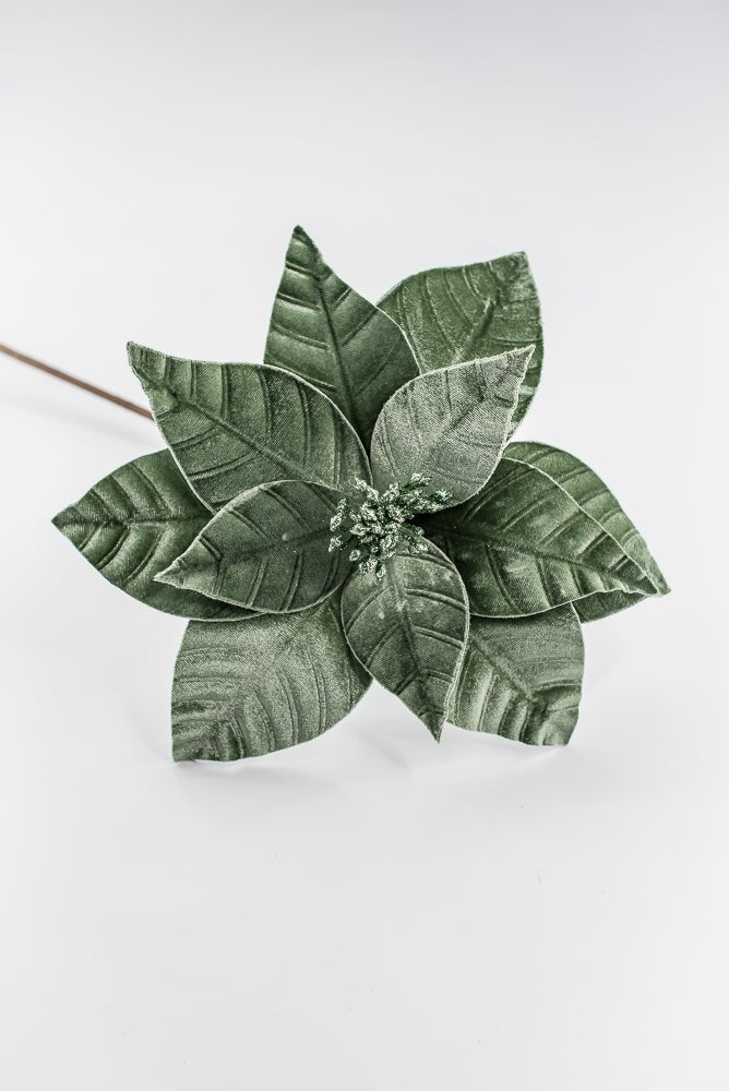 Green Poinsettia Stem - Greenery Market86612GN