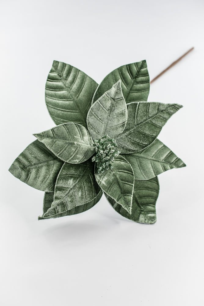 Green Poinsettia Stem - Greenery Market86612GN